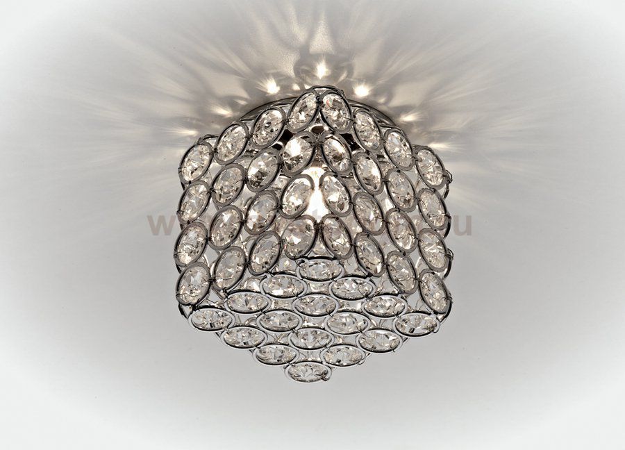 Светильник точечный Ambrella D1001 CH хром G9 CRYSTAL SPOT