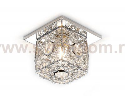 Светильник точечный Ambrella D1003 CH/CL хром/прозрачный ORGANIC SPOT