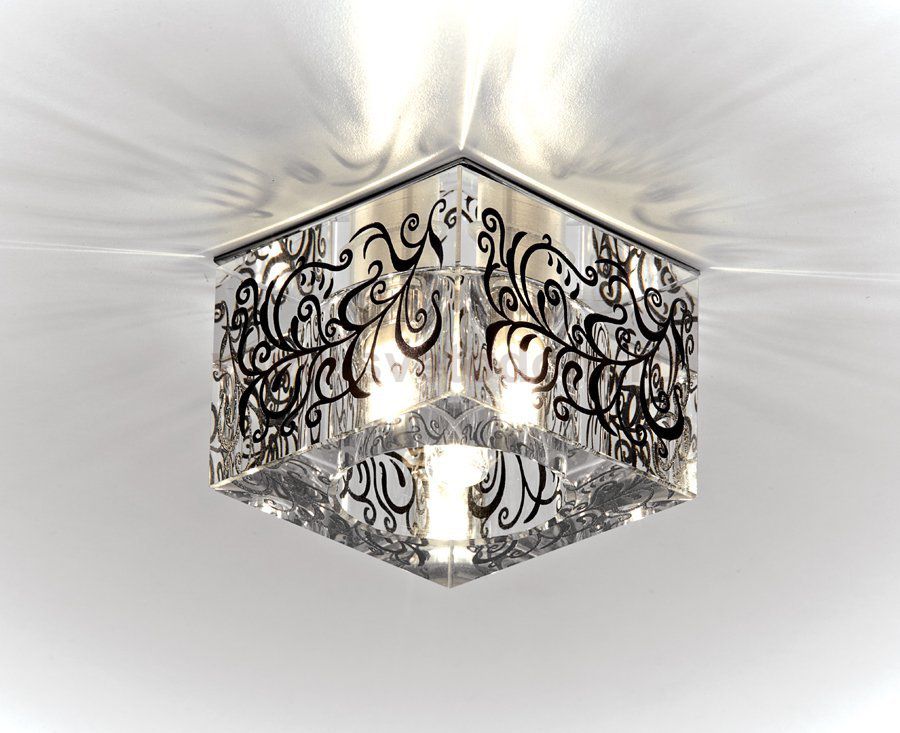 Светильник точечный Ambrella D1006 CH/BK хром/черный G9 D70 H80 mm ORGANIC SPOT