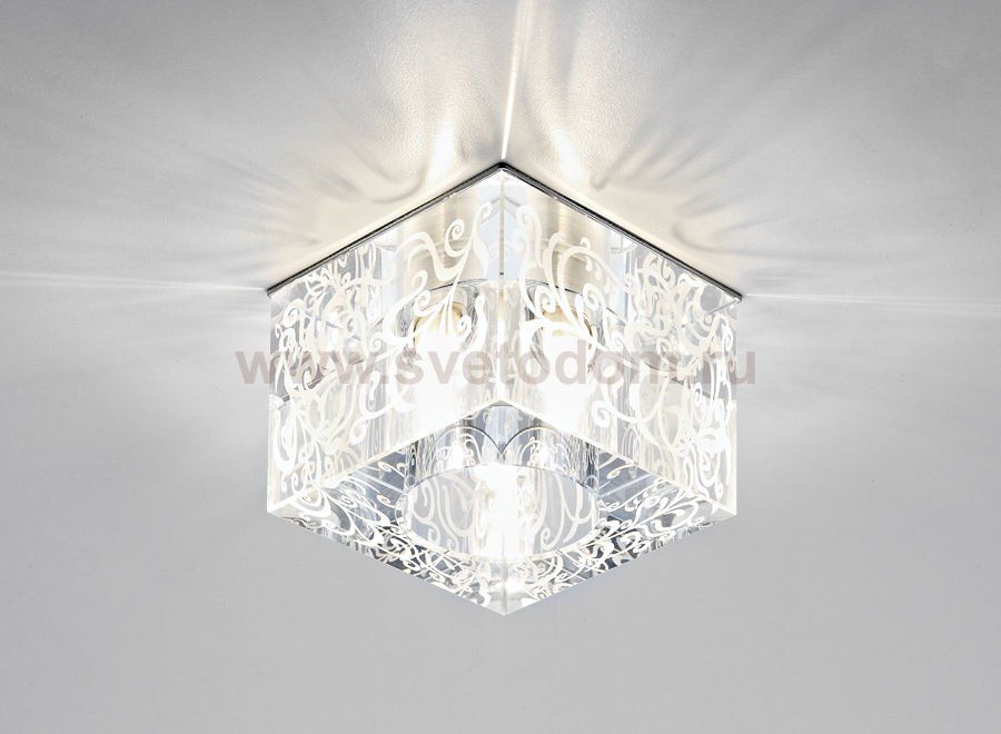 Встраиваемый светильник Ambrella D1006 CH/W