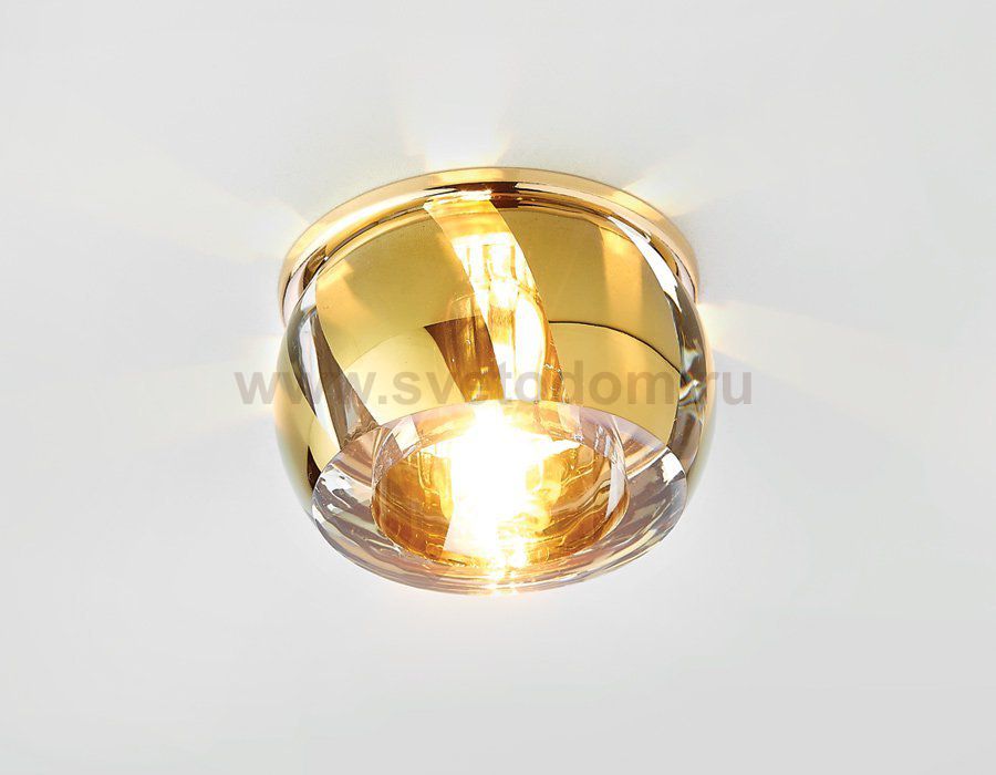 Светильник Ambrella D1008 G золото G9