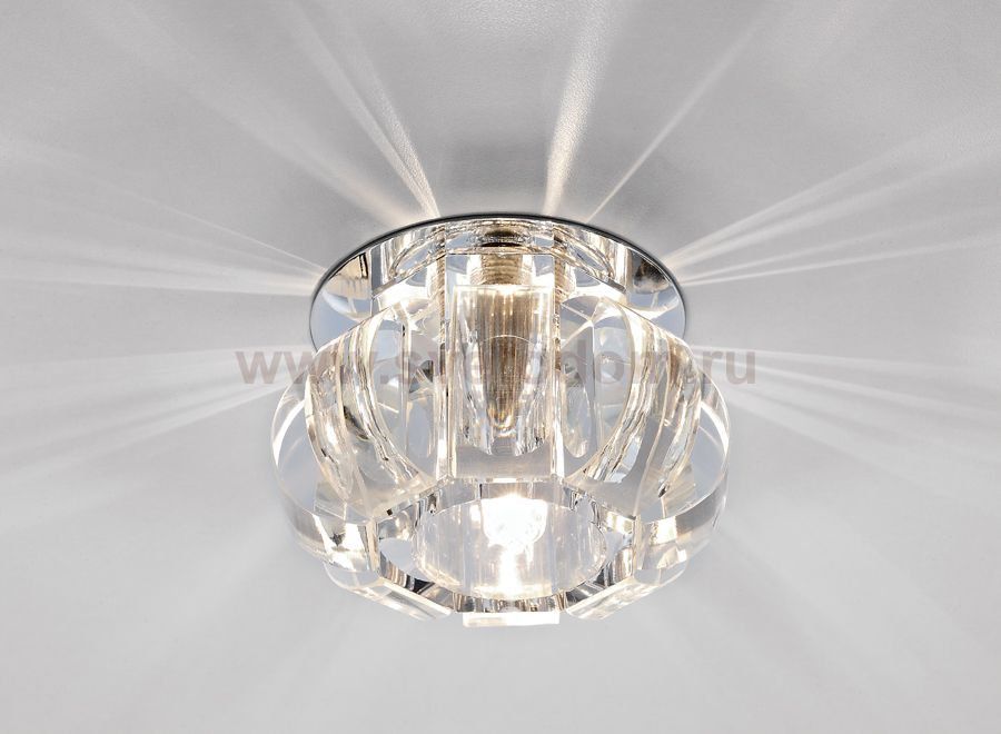Встраиваемый светильник Ambrella D1057 CL/CL/CH