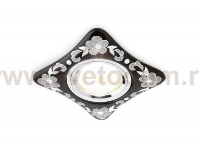 Светильник точечный Ambrella D2065 BK/CH черный хром ORGANIC SPOT