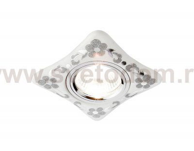 Светильник точечный Ambrella D2065 W/CH белый хром ORGANIC SPOT