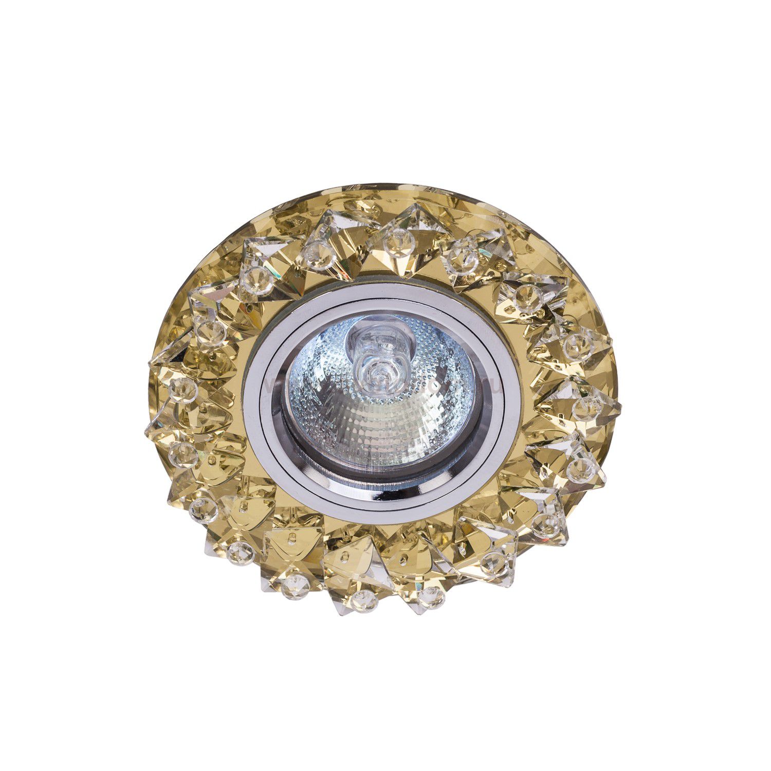 Точечный светильник D2166 CR YL+CL ЭкономСвет