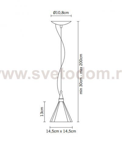Подвесной светильник Fabbian D21A0115