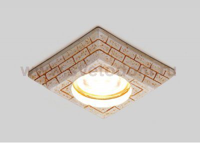 Светильник точечный Ambrella D2920 BG бежевый гипс MR16 ORGANIC SPOT