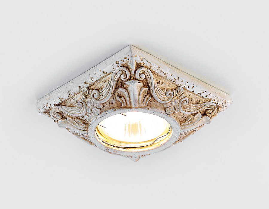 Светильник точечный Ambrella D2960 BG бежевый гипс MR16 ORGANIC SPOT