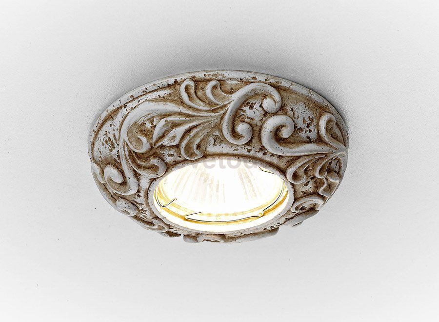 Светильник точечный Ambrella D2980 BG бежевый гипс ORGANIC SPOT