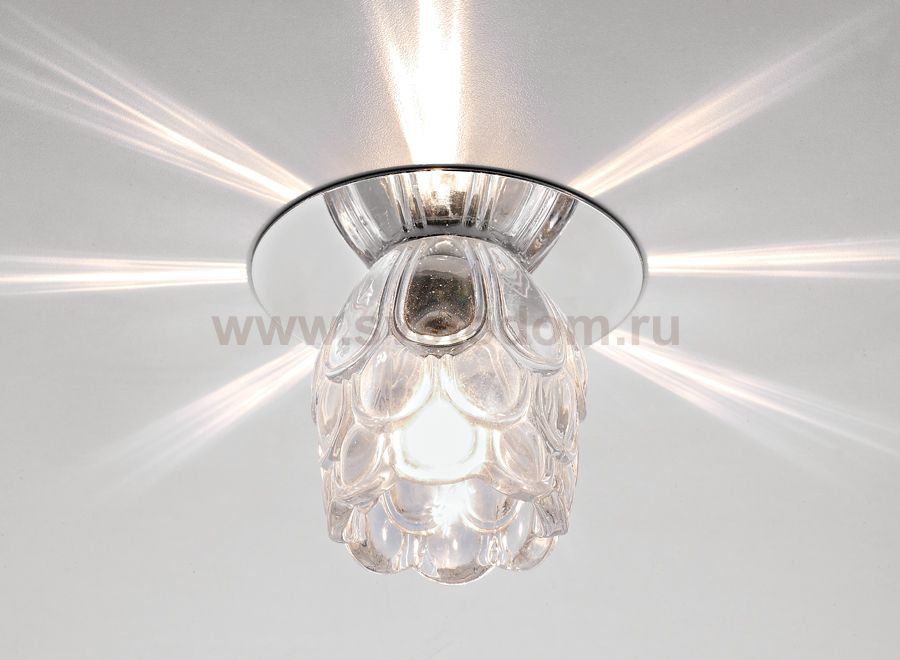 Встраиваемый светильник Ambrella D302 CL-CH