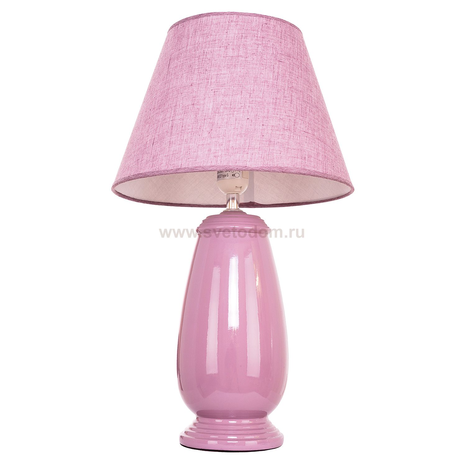 Настольная лампа D3344 Purple Gerhort