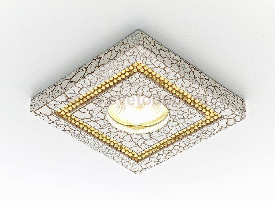 Точечный светильник Ambrella с узором D3850 YL