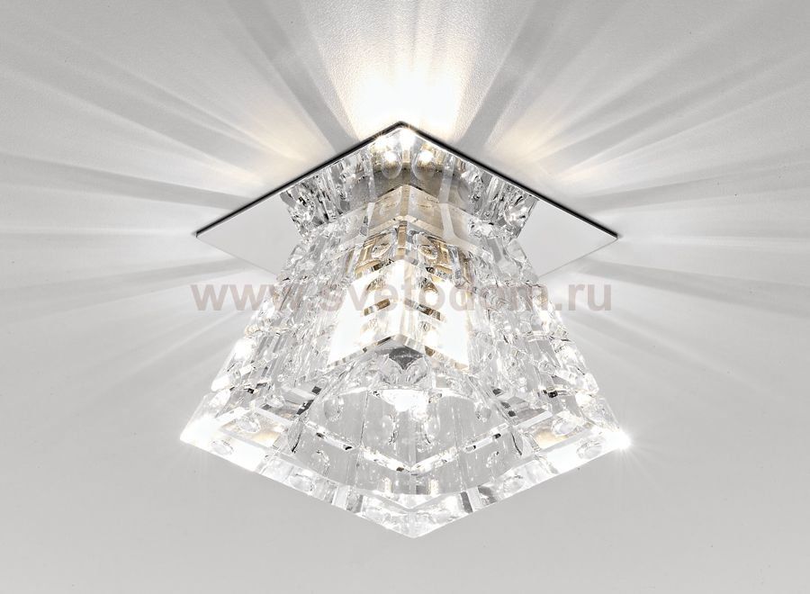 Встраиваемый светильник Ambrella D4124 CL/CH