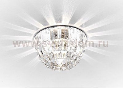 Светильник точечный Ambrella D4180 Big CH/W хром/матовый G9 ORGANIC SPOT