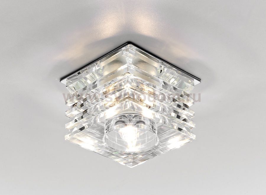 Встраиваемый светильник Ambrella D495 CL/CH