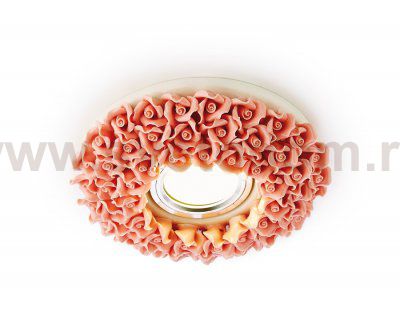 Светильник точечный Ambrella D5505 PI розовый керамика ORGANIC SPOT