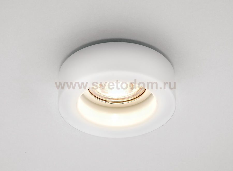 Светильник точечный Ambrella D6110 MILK белый MR16 30H 110D mm CRYSTAL SPOT