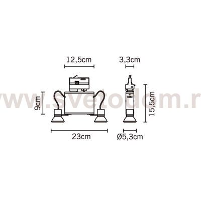 Спот Fabbian D70J0515