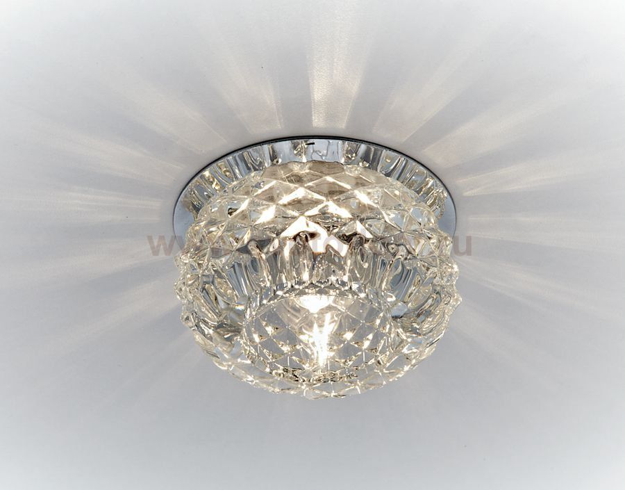 Встраиваемый светильник Ambrella D7323 CL/CH