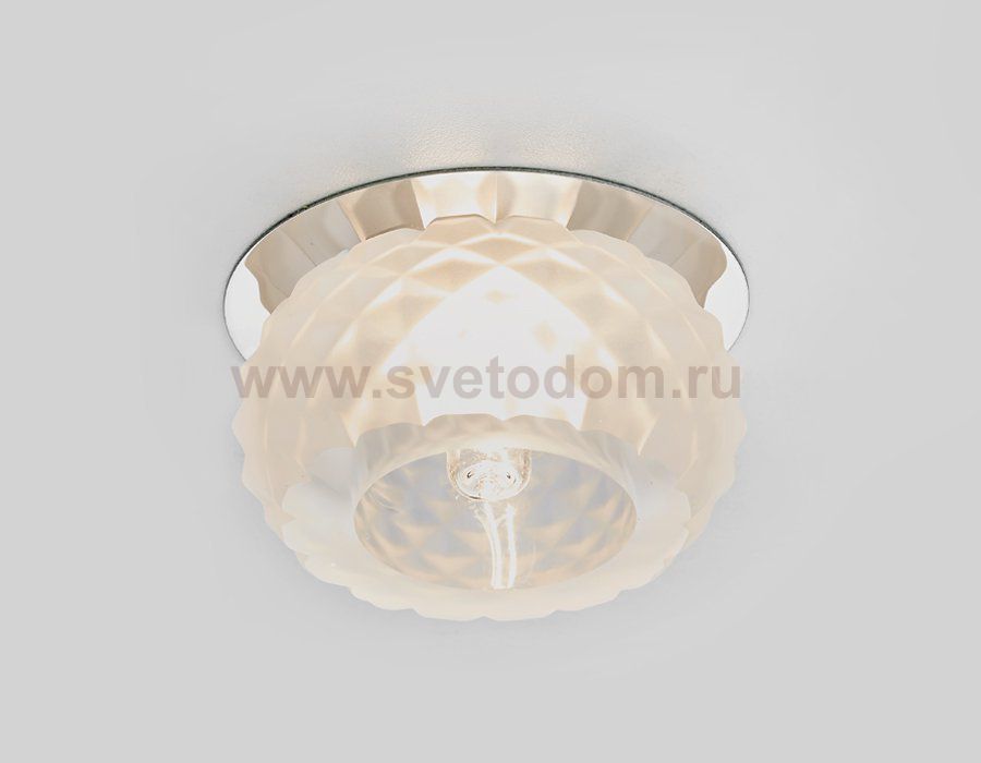 Светильник точечный Ambrella D7323 W/CH хром/матовый G9 ORGANIC SPOT