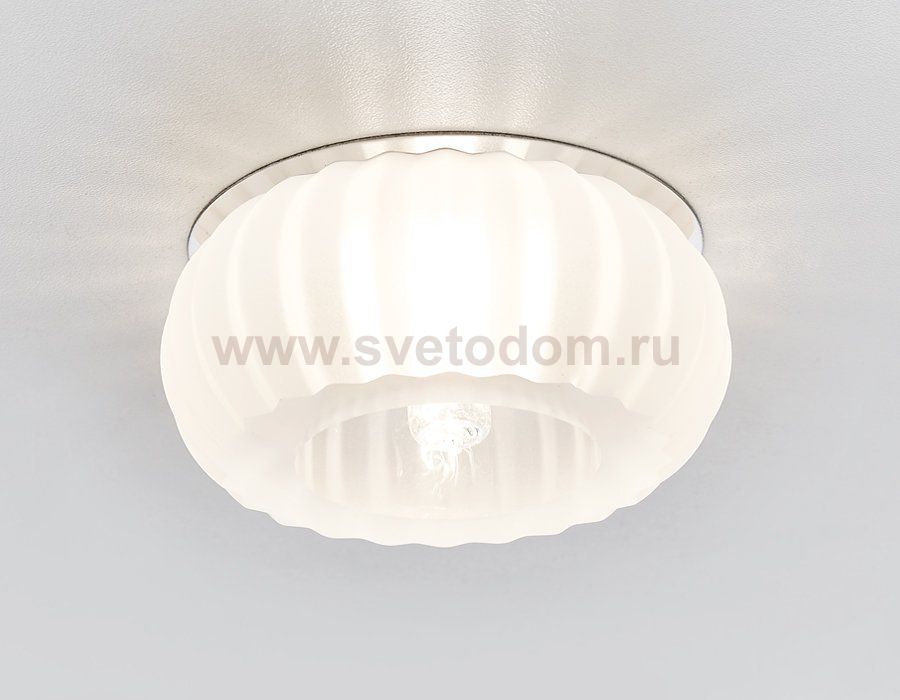 Светильник точечный Ambrella D7330 CH/W хром/матовый G9 CRYSTAL SPOT