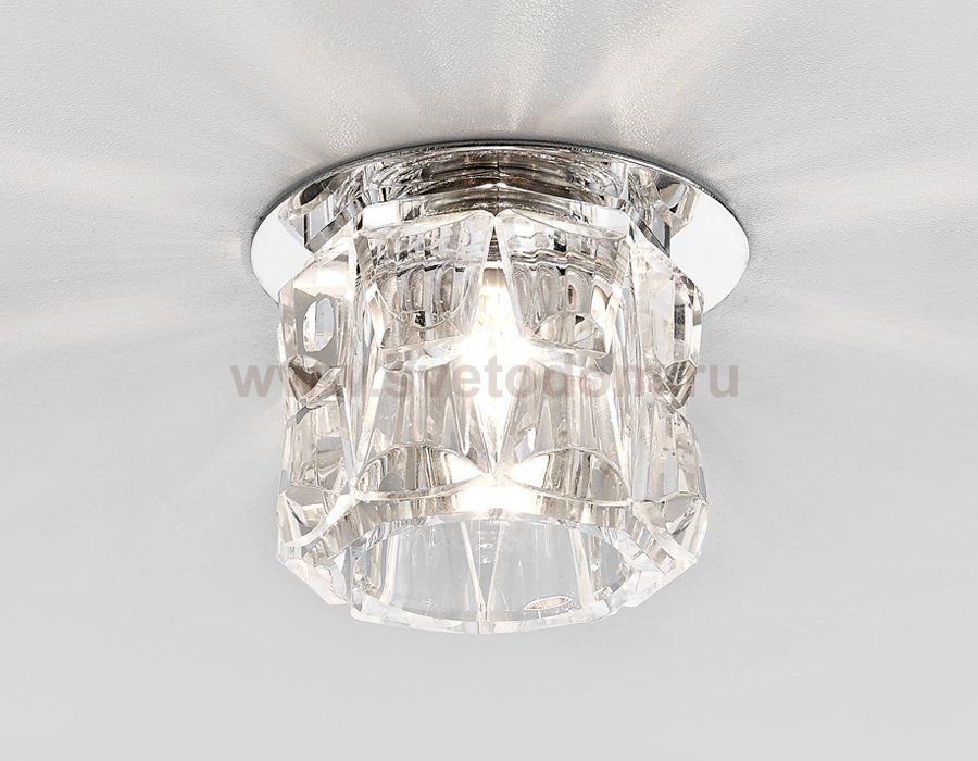 Встраиваемый светильник Ambrella D7340 CL/CH