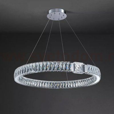 Люстра D8010P/R/D600 silver