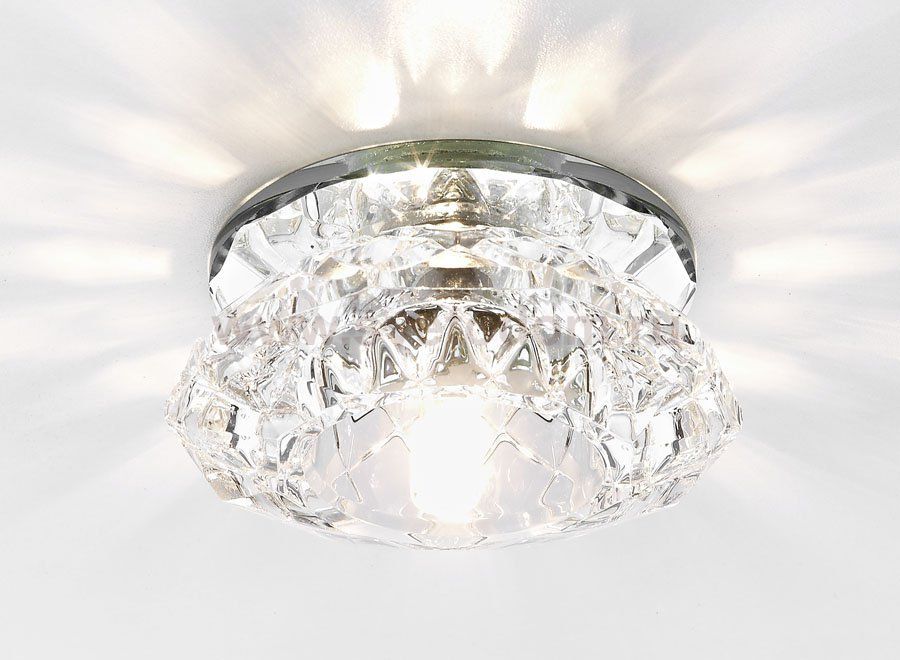 Точечный светильник Ambrella Кристальный D8068 CH CL