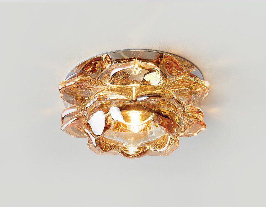 Точечный светильник Ambrella Кристальный D8188_CL-BR