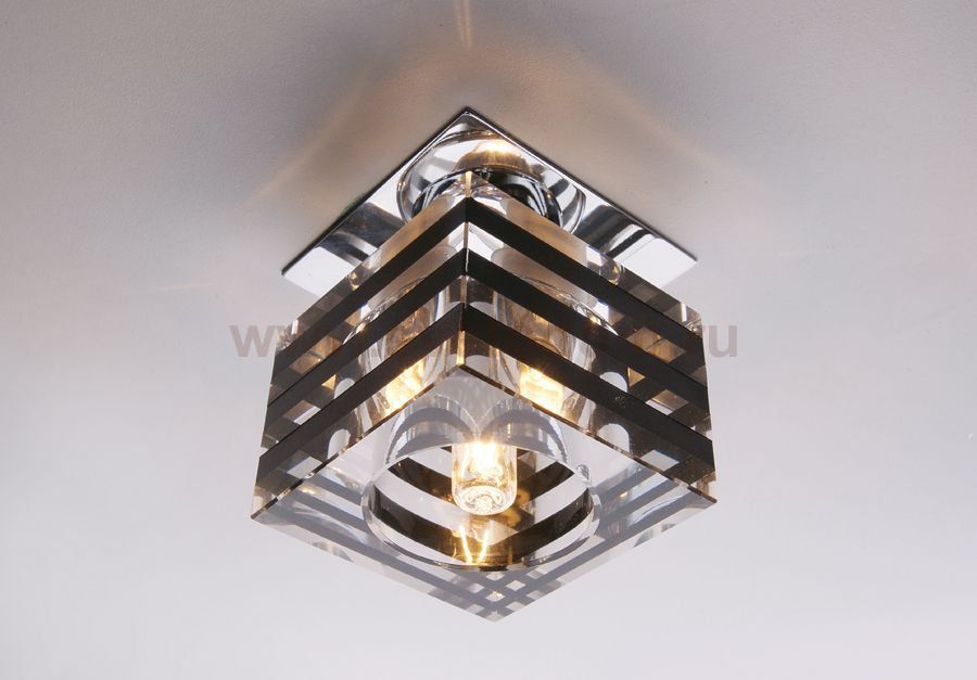 Светильник Ambrella D8250 CL/BK/CH хром/черный G9 D70 H80 mm