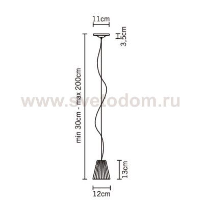 Подвесной светильник Fabbian D87A0101