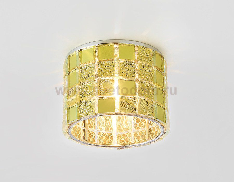 Светильник Ambrella D9050 GD золото G9