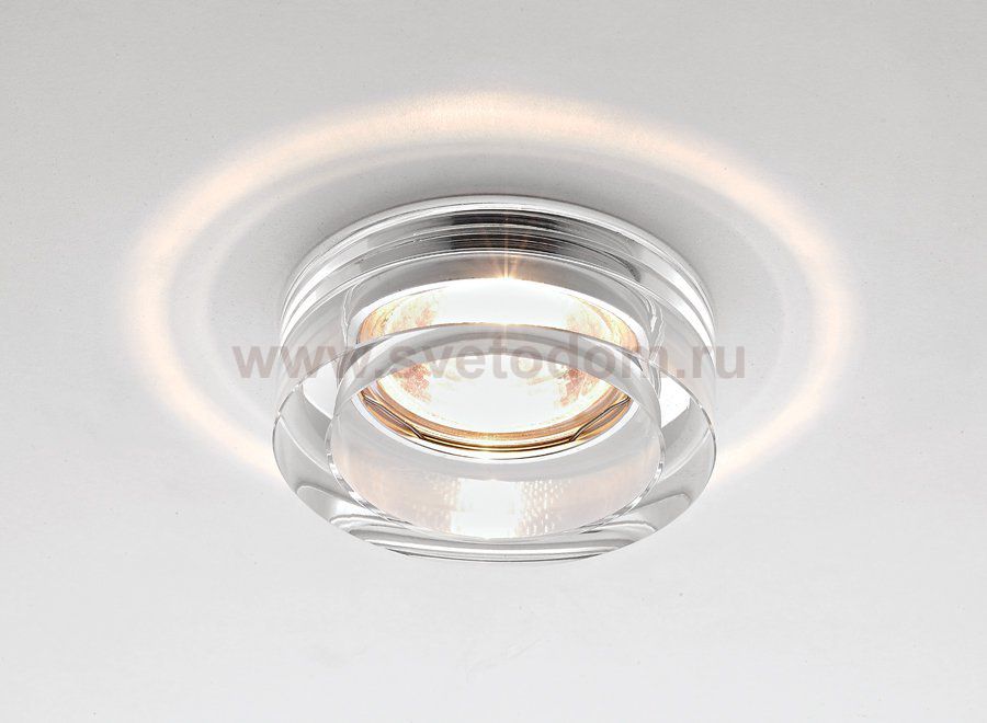 Точечный светильник Ambrella Кристальный D9160 CL/CH