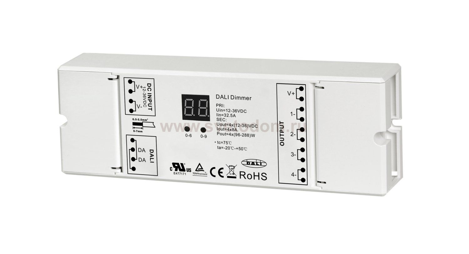 Диммер DALI-DT6-GR4 DALI-DT6-GR4