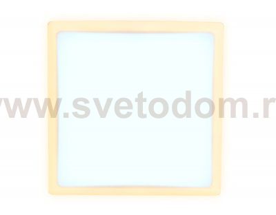 Светильник ультратонкий Ambrella DCR337 24W+6W 6400K/3000K 85-265V 230*230*32 (A210*210) DOWNLIGHT