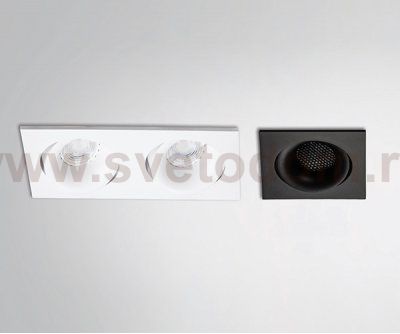 DE-201 black светильник встраиваемый Italline