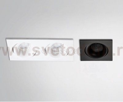 DE-202 black светильник встраиваемый Italline