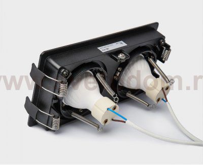 DE-312 black светильник встраиваемый Italline