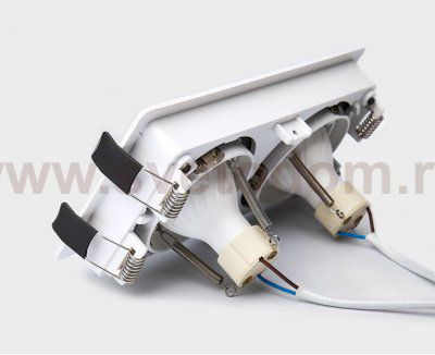 DE-312 white светильник встраиваемый Italline