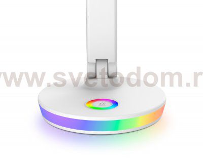 Светодиодная настольная лампа с RGB подсветкой, USB-проводом и регулировкой цвета Ambrella DE534 DE