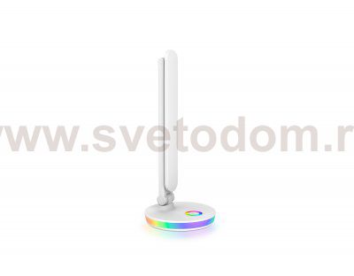 Светодиодная настольная лампа с RGB подсветкой, USB-проводом и регулировкой цвета Ambrella DE534 DE