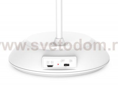 Светодиодная настольная лампа с аккумуляторной батареей, регулировкой цвета и USB-проводом Ambrella DE600 DE