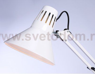 Настольная лампа со сменной лампой E27 на струбцине Ambrella DE7719 DE