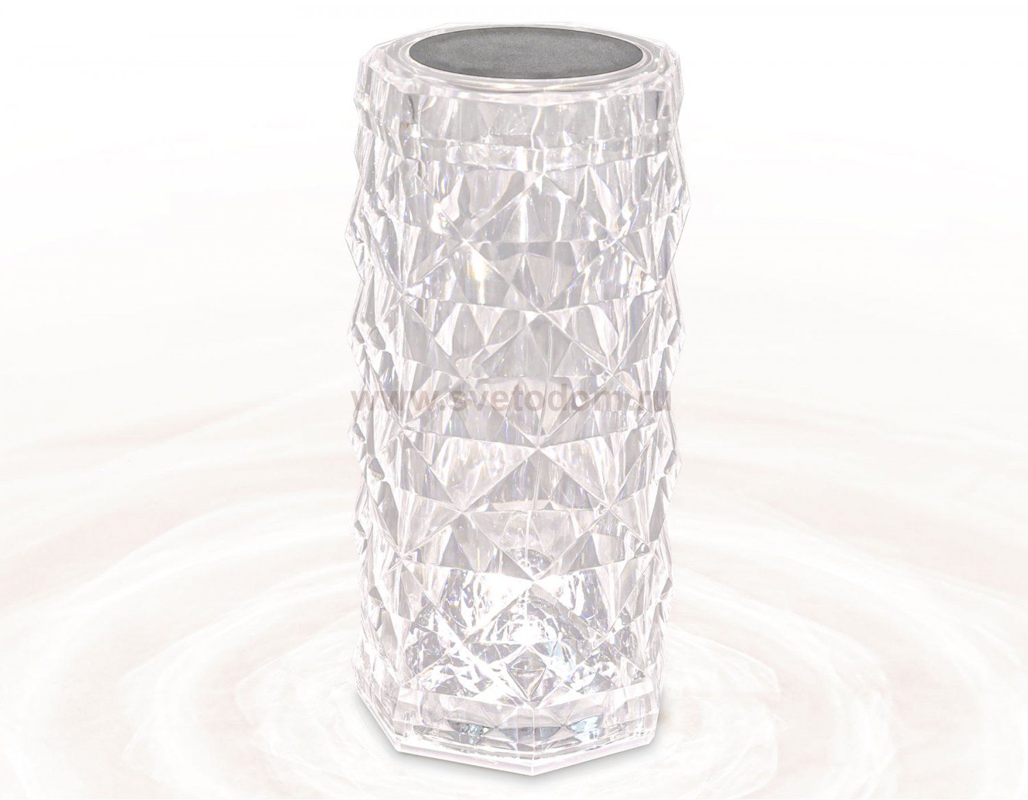 Настольная светодиодная лампа с сенсорным выключателем и встроенной аккумуляторной батареей Ambrella DE8018 DE