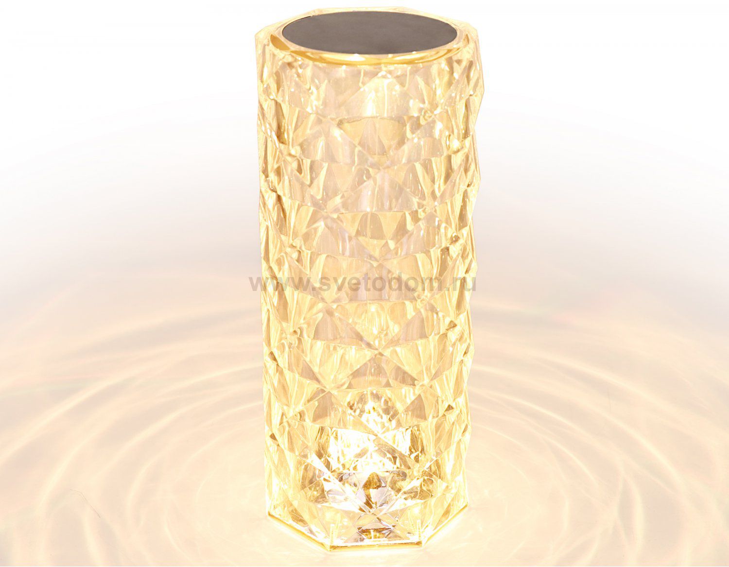 Настольная светодиодная лампа с сенсорным выключателем и пультом Ambrella DE8021 DE