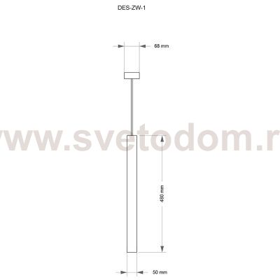 Люстра KUTEK MOOD DESIO DES-ZW-1 (Z) 