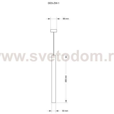 Люстра KUTEK MOOD DESIO DES-ZW-1 (Z) 