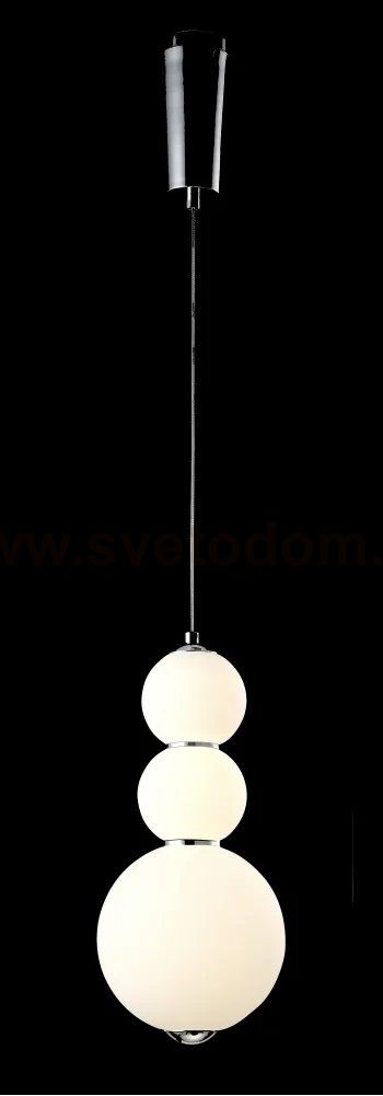 Светильник подвесной Crystal Lux DESI SP3 CHROME/WHITE (0470/203)