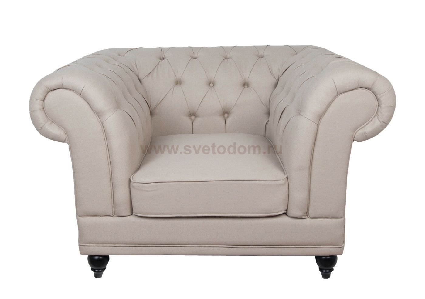 Низкое кресло Dasen Beige MAK interior DF-1816-O Бежевый