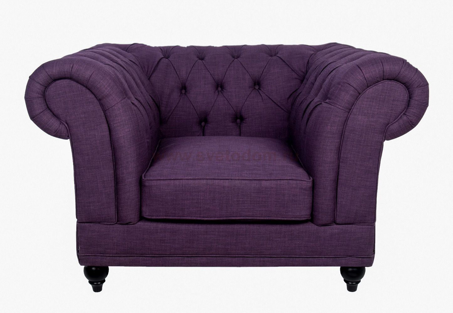 Низкое кресло Dasen Purple MAK interior DF-1816-P Фиолетовый